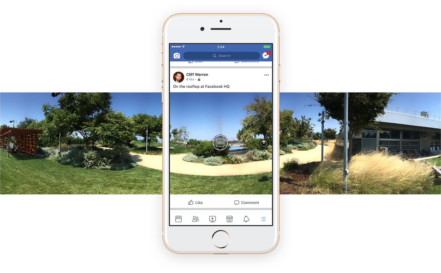 Publier une photo 360° sur Facebook - Boots & Cats Agency